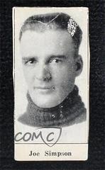 Joe Simpson Hockey Cards 1923 V128 Paulin's Prices