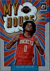 Jalen Green [Holo] #17 Basketball Cards 2021 Panini Donruss Optic My House Prices