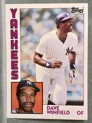Dave Winfield #27 Baseball Cards 1984 Topps Super Prices