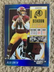 Alex Smith [Blue] #1 Football Cards 2018 Panini Contenders Optic Prices