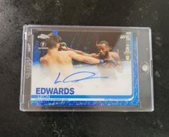 Leon Edwards [Blue Wave] Ufc Cards 2019 Topps UFC Chrome Prices