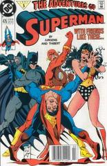 Adventures of Superman [Newsstand] #475 (1991) Comic Books Adventures of Superman Prices