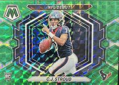 C. J. Stroud [Green] #ND-3 Football Cards 2023 Panini Mosaic NFL Debut Prices