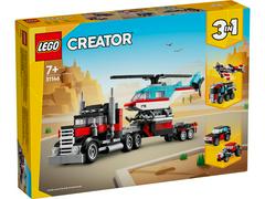 Flatbed Truck with Helicopter LEGO Creator Prices