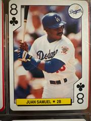 Juan Samuel [8 of Clubs] Baseball Cards 1991 U.S. Playing Card All Stars Prices
