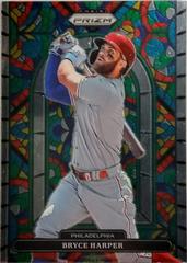 Bryce Harper #SG-4 Baseball Cards 2022 Panini Prizm Stained Glass Prices