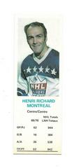 Henri Richard Hockey Cards 1970 Dad's Cookies Prices