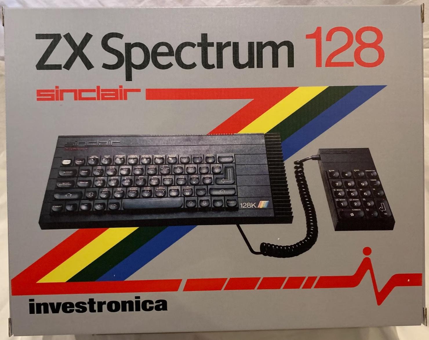 Sinclair ZX Spectrum 128K Computer [Investronica] Prices ZX Spectrum ...