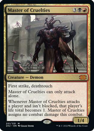 Master of Cruelties #251 Magic Double Masters 2022