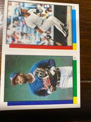 Perry, Hall | Kirby Puckett, G. Perry , M. Hall Baseball Cards 1990 Topps Stickercard
