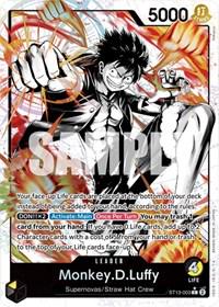 Monkey.D.Luffy [Parallel] ST13-003 One Piece Ultra Deck: The Three Brothers