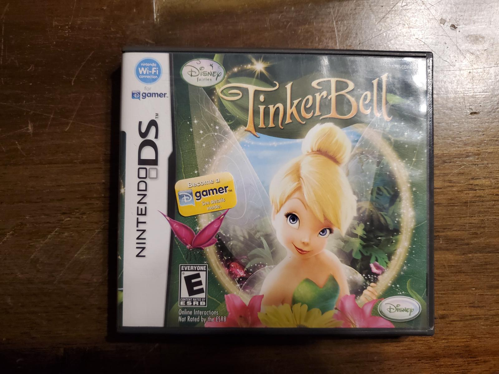 Tinker Bell Item, Box, and Manual Nintendo DS