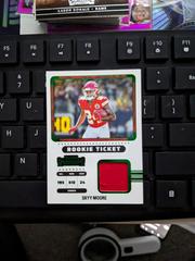 Skyy Moore #RTS-SMO Football Cards 2022 Panini Contenders Rookie Ticket Swatches Prices