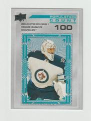 Connor Hellebuyck [100] Hockey Cards 2022 Upper Deck Population Count Prices