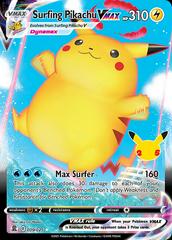 THAI Pokemon Card 25th Anniversary Surfing Pikachu VMAX RRR 022/028 S8a T