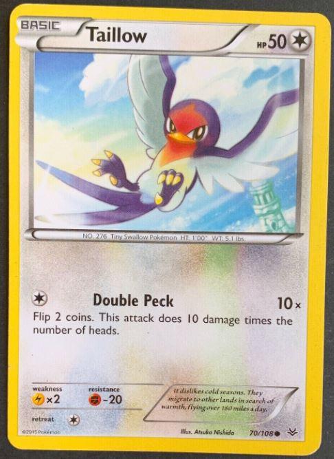 Taillow #70 Prices | Pokemon Roaring Skies | Pokemon Cards