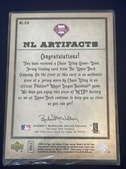 Back Of Card | Chase Utley Baseball Cards 2006 Upper Deck Artifacts