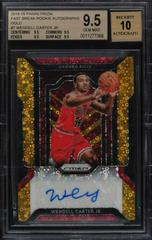 Wendell Carter Jr. [Gold Prizm] Basketball Cards 2018 Panini Prizm Rookie Signatures Prices
