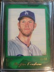 Clayton Kershaw [Green] Baseball Cards 2017 Topps Gallery Prices