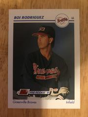 Boi Rodriguez #216 Baseball Cards 1991 Impel Line Drive Pre Rookie AA Prices