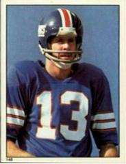Dave Jennings #148 Football Cards 1981 Topps Stickers Prices