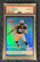 Julius Peppers [Refractor] #77 Football Cards 2002 Topps Finest Prices