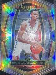 Shai Gilgeous Alexander [Silver Prizm] Basketball Cards 2018 Panini Select Prices