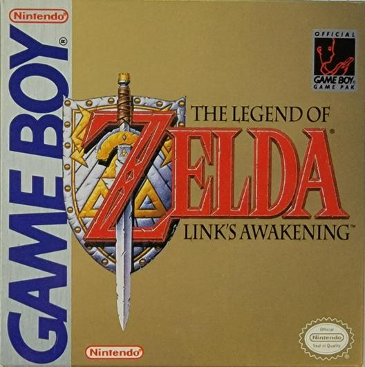 Zelda Link's Awakening Cover Art