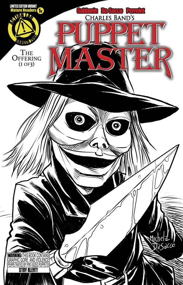 Puppet Master [Blade Sketch] #1 (2015) Comic Books Puppet Master