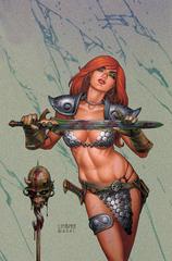 The Invincible Red Sonja [Linsner Virgin] #3 (2021) Comic Books Invincible Red Sonja Prices