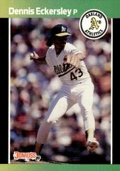 Dennis Eckersley #67 Baseball Cards 1989 Donruss Prices