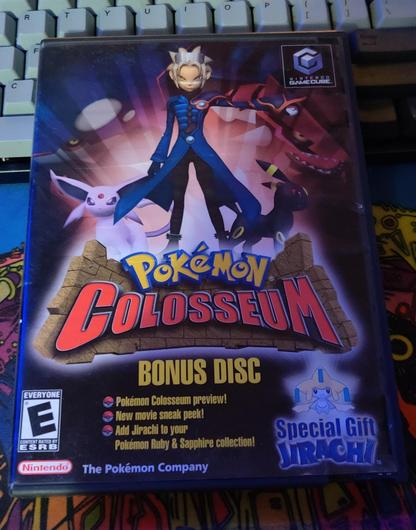 Pokemon Colosseum Bonus Disc Item And Box Only Gamecube