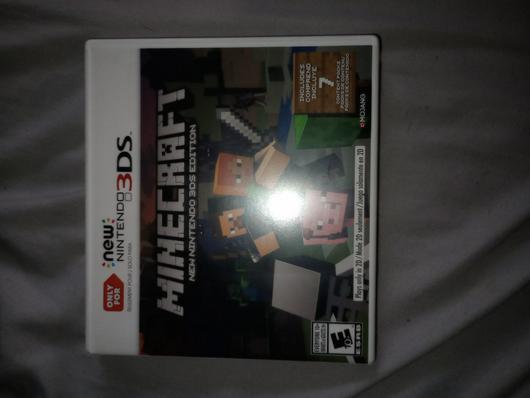 Minecraft New Nintendo 3ds Edition Item Box And Manual Nintendo 3ds