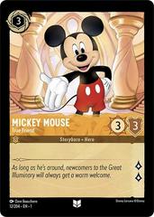 Mickey Mouse - True Friend [Foil] #12 Lorcana First Chapter Prices