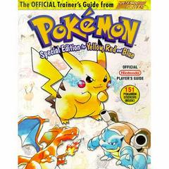 Pokemon Trainer Guide Yellow, Red and Blue (nintendo pokemon special  edition for yellow, red and blue)