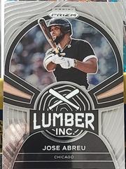Jose Abreu #LI-6 Baseball Cards 2022 Panini Prizm Lumber Inc Prices