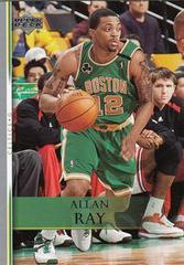 Allan Ray Basketball Cards 2007 Upper Deck Prices