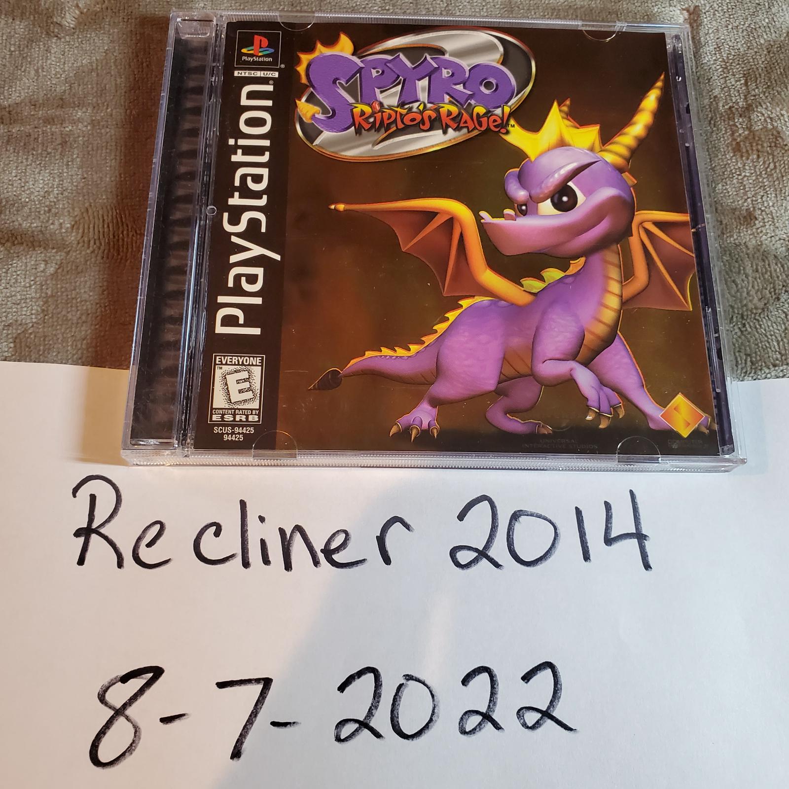 Spyro Ripto's Rage | Item, Box, and Manual | Playstation