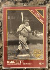 Babe Ruth [Burgundy] #1080 Baseball Cards 1994 The Sportin News Conlon Collection Prices