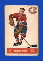 Marcel Bonin #18 Hockey Cards 1957 Parkhurst Prices