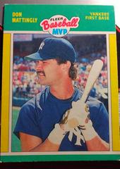 Don Mattingly Baseball Cards 1990 Fleer MVP Prices