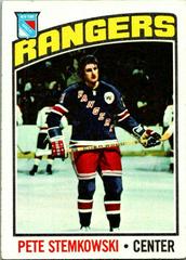 Pete Stemkowski #166 Hockey Cards 1976 Topps Prices