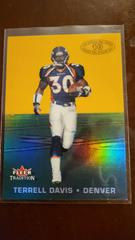 Terrell Davis  The Whole 10 yards Football Cards 2000 Fleer Tradition of Excellence Prices