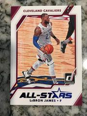 Lebron James [Blue] Basketball Cards 2017 Panini Donruss All-Stars Prices