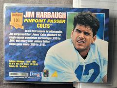 101\ | Jim Harbaugh Football Cards 1995 Pinnacle Club Collection