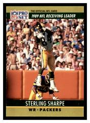 Sterling Sharpe Football Cards 1990 Pro Set Prices