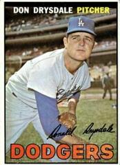 Don Drysdale #55 Baseball Cards 1967 Topps Prices