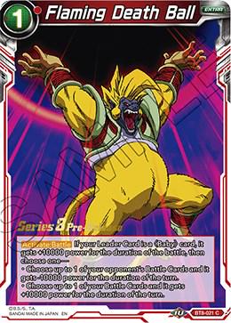 Flaming Death Ball BT8-021_PR Dragon Ball Super Malicious Machinations: Pre-Release Promos