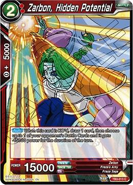 Zarbon, Hidden Potential [Foil] TB3-013 Dragon Ball Super Clash of Fates