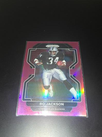 Bo Jackson [Pink Prizm] #185 photo